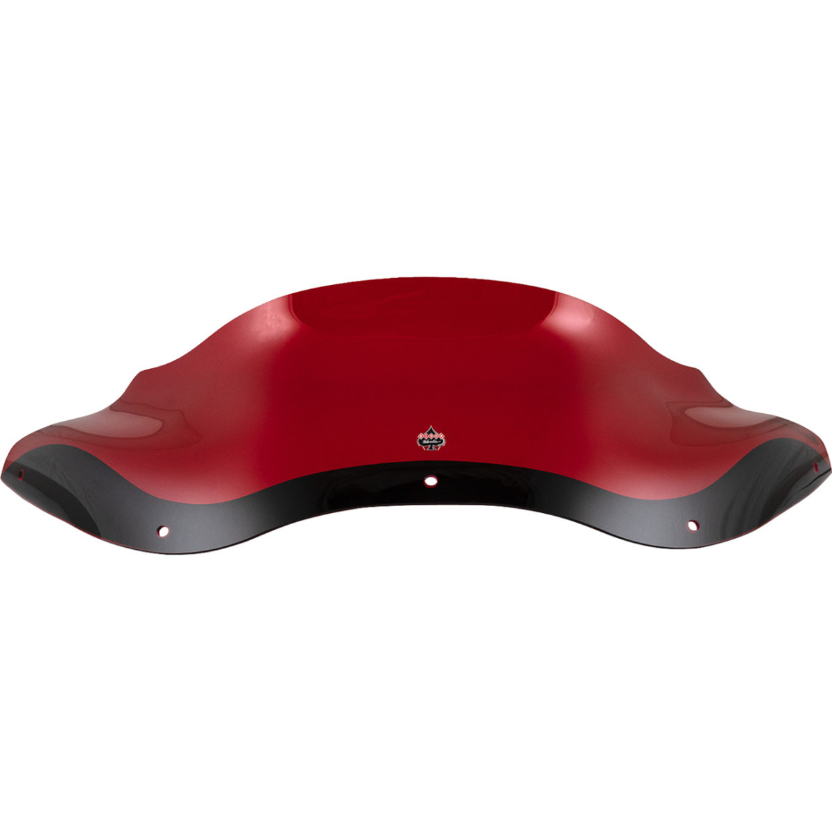 Klock Werks #KWW-01-0691 - Kolor Flare® Windshield - 8" - Red - '98-'13 FLTR