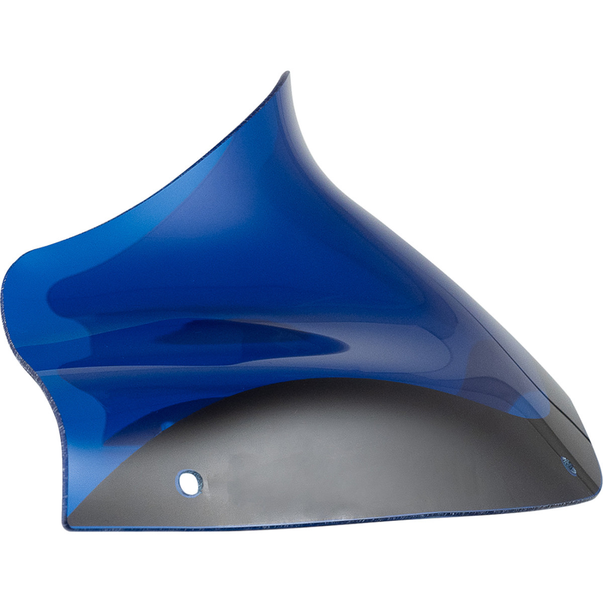 Klock Werks #KWW-01-0693 - Kolor Flare® Windshield - 8" - Blue - '98-'13 FLTR