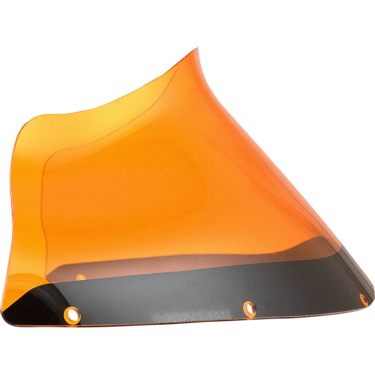 Klock Werks #KWW-02-0612 - Kolor Flare® Windshield - 9" - Orange - FXRP
