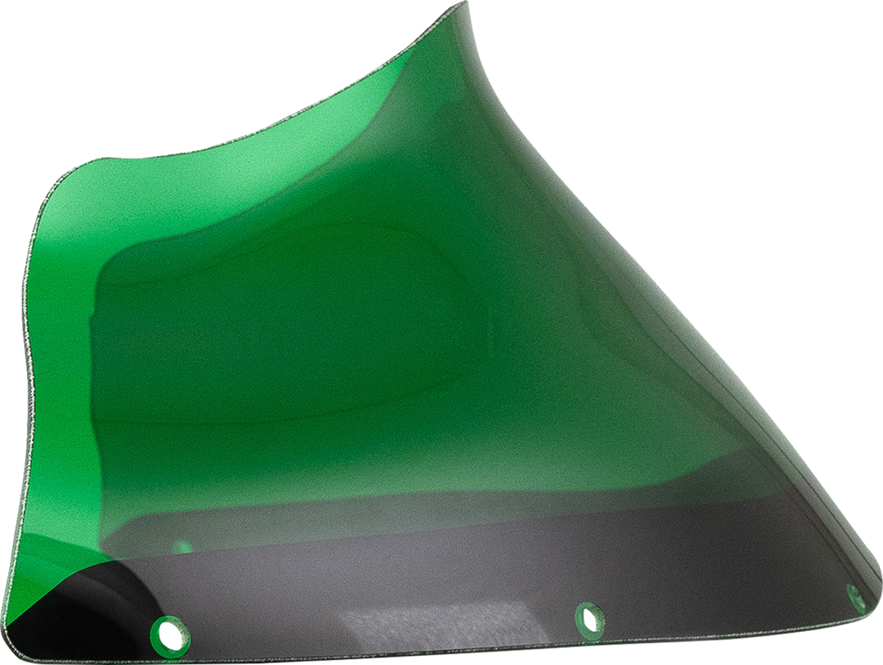 Klock Werks #KWW-02-0613 - Kolor Flare Windshield - 9" - Green - FXRP