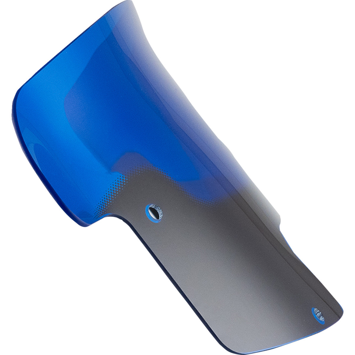 Klock Werks #KWW-04-0623 - Kolor Flare™ Windshield - 8" - Blue - Indian