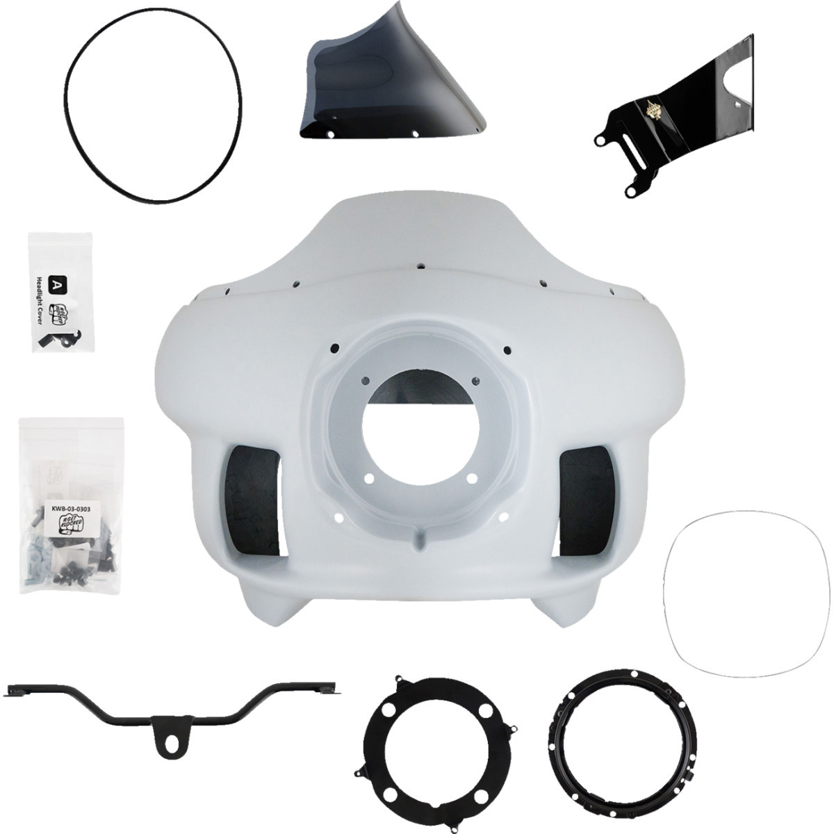 Klock Werks #KWB-03-0300 - FXRP-Style Fairing Kit - '86-'00 FXR