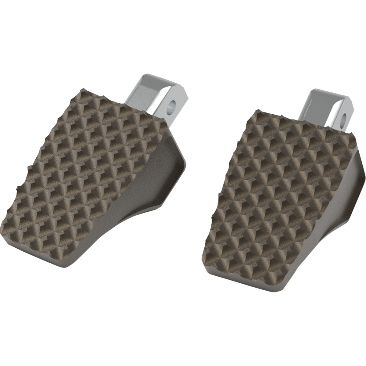 LA Choppers #LA-P100-02Z - County Line Billet Foot Pegs - Rear - Bronze