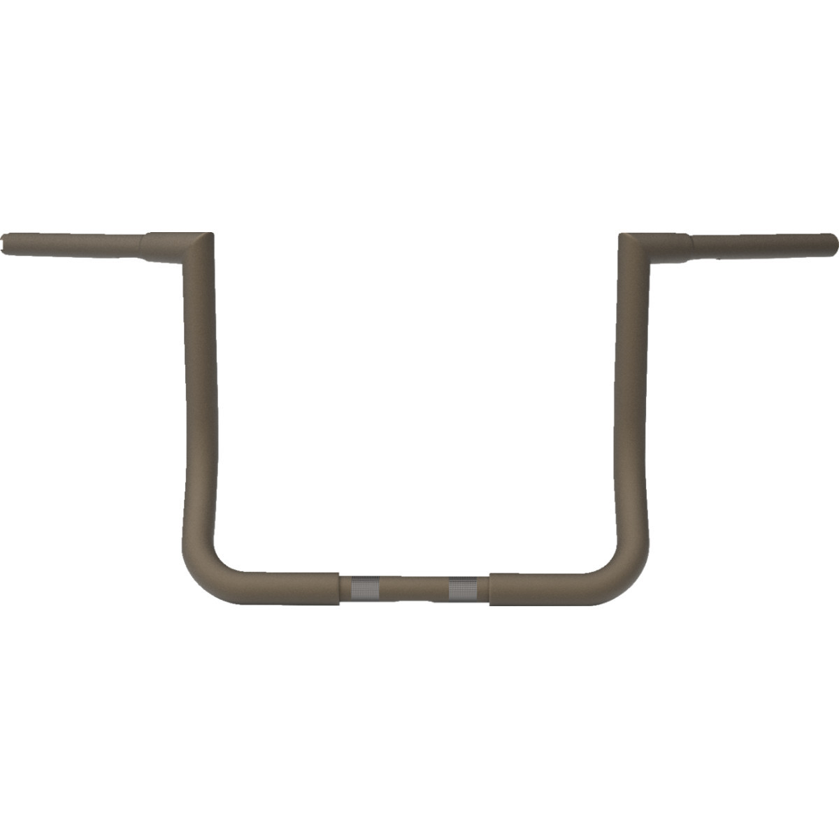 LA Choppers #LA-7361-12Z - 1-1/4" Twin Peaks Touring Handlebar - 12" - Bronze