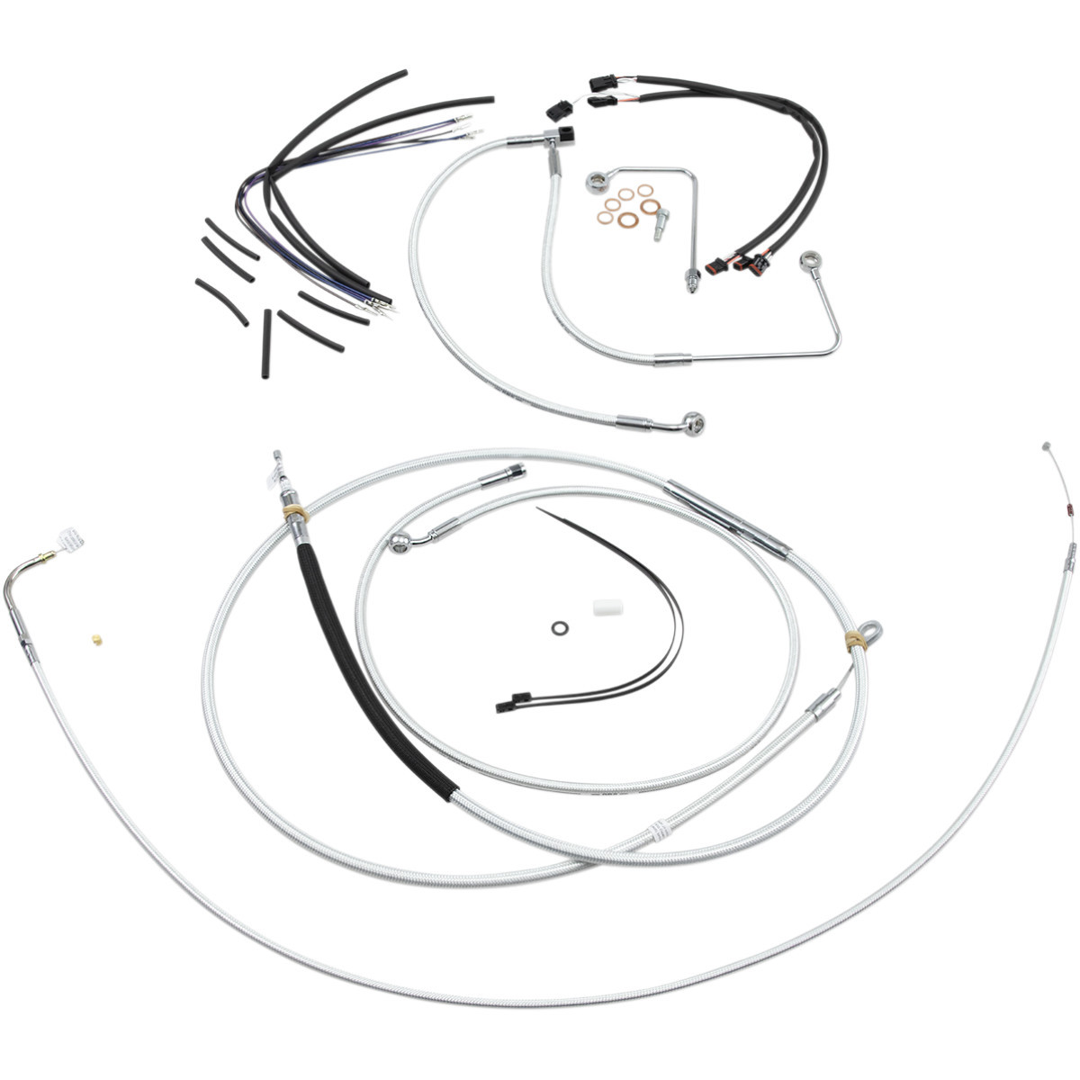 Magnum Shielding #387582 - Sterling Chromite II® Designer Handlebar Installation Kit - 15"-17" - '15 FLS