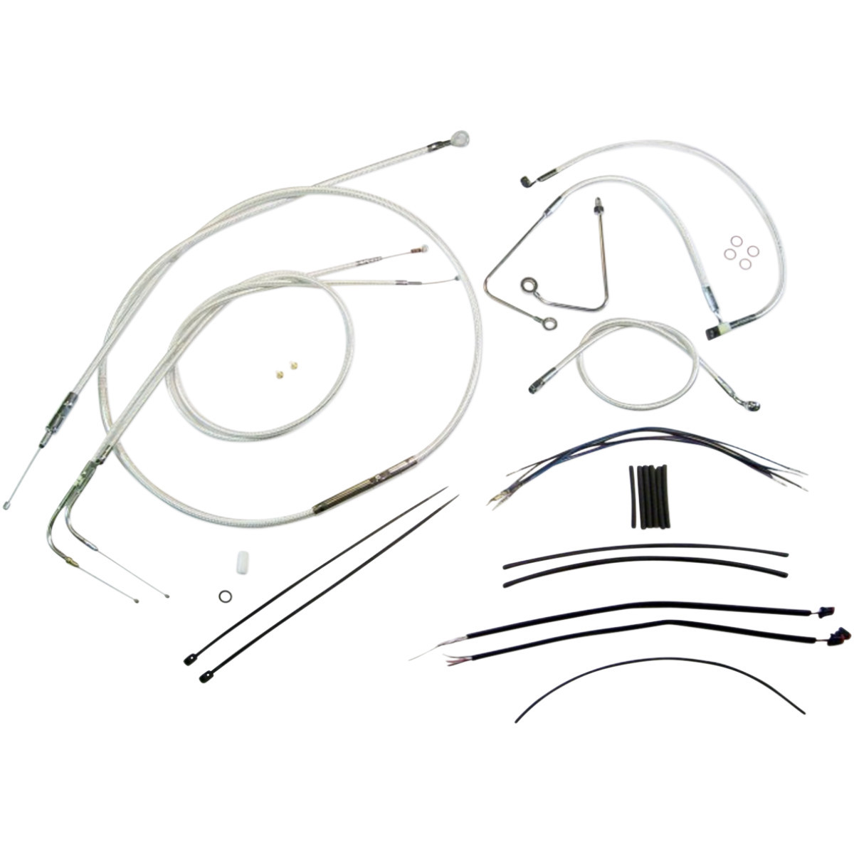 Magnum Shielding #387581 - Sterling Chromite II® Designer Handlebar Installation Kit - 12"-14" - '15 FLS