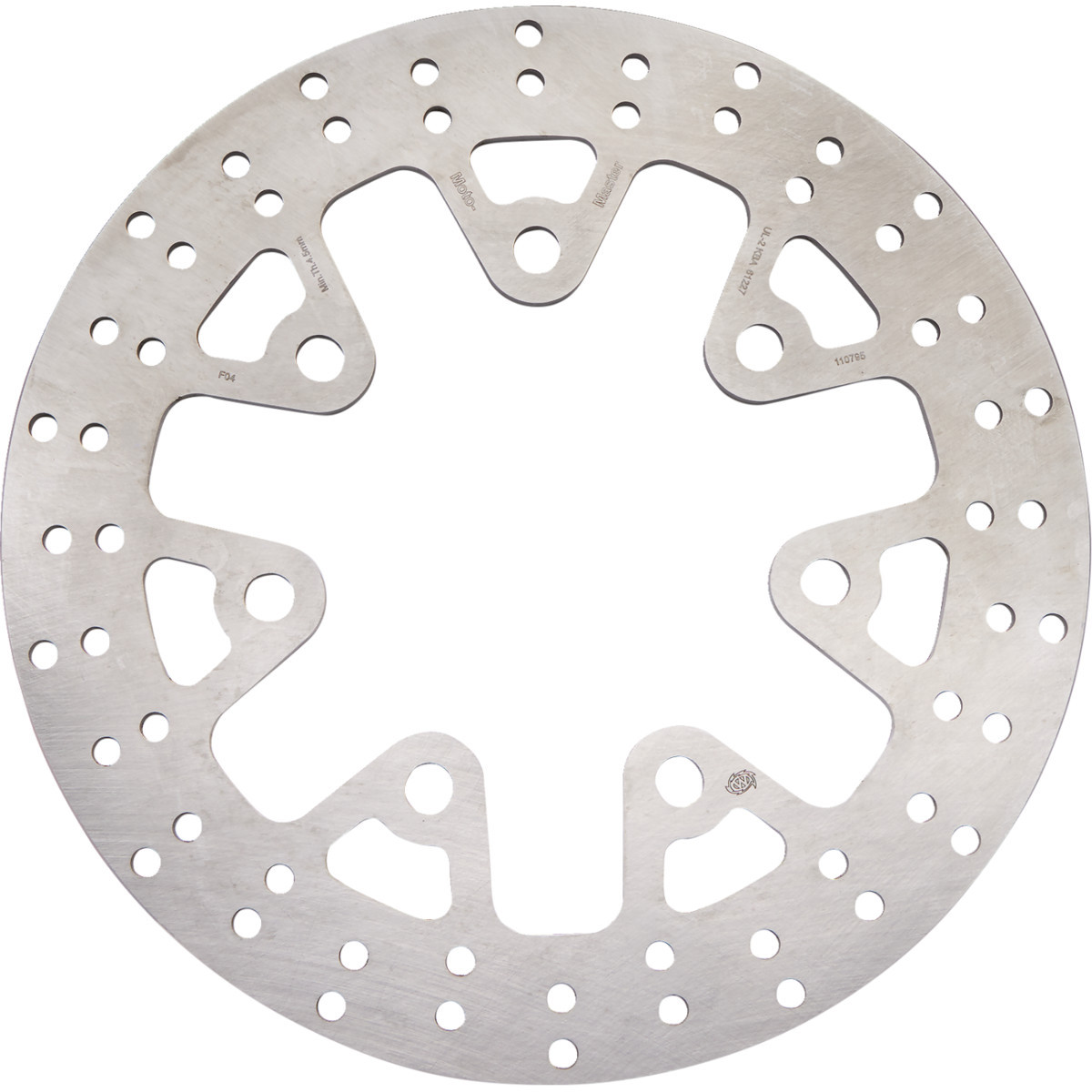 Moto-master #110795-PU - Brake Rotor - Front Right/Front Left - Halo