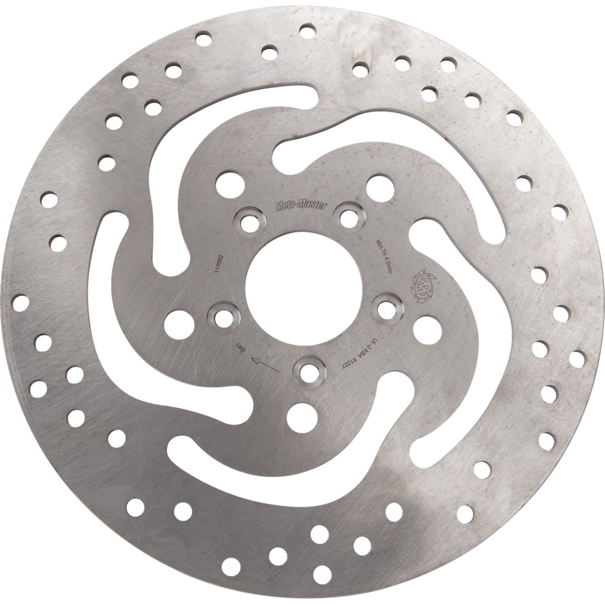 Moto-master #110862-PU - Brake Rotor - Front Right - Halo