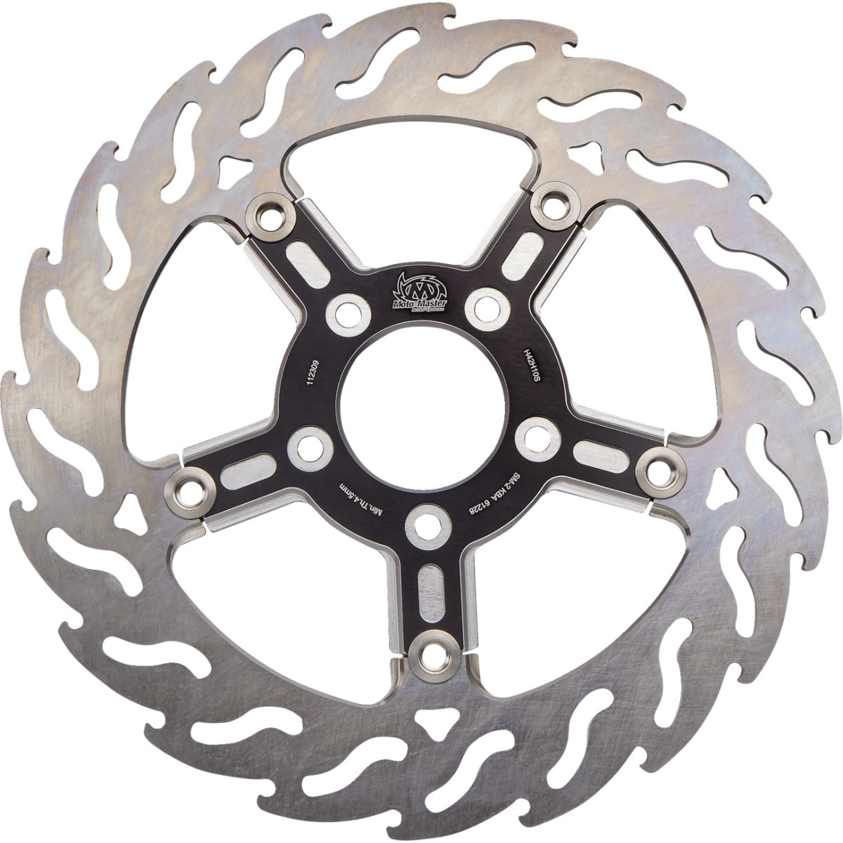 Moto-master #112309-PU - Brake Rotor - Front Left - Flame