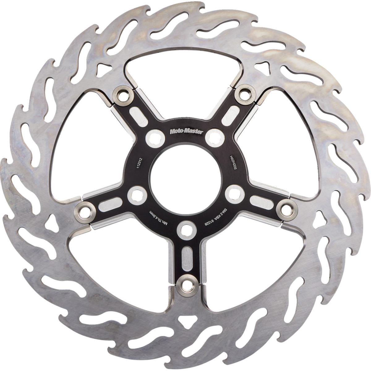 Moto-master #112312-PU - Brake Rotor - Front Left - Flame