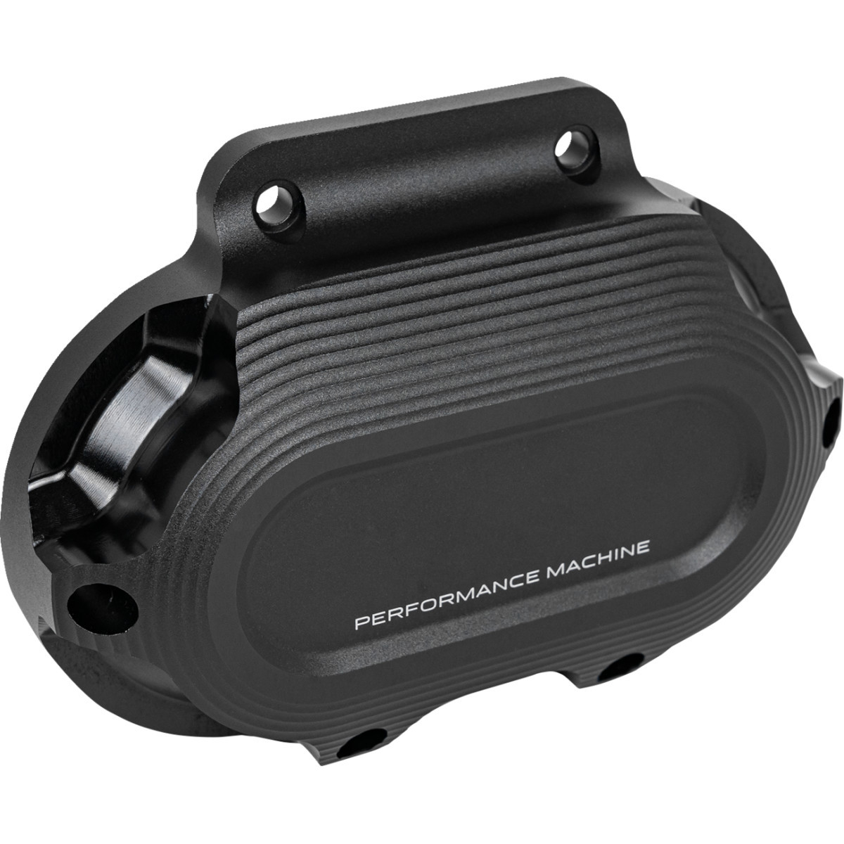 Performance Machine (PM) #0177-2077-SMB - Race Series Clutch Cover - Cable - Black Ops