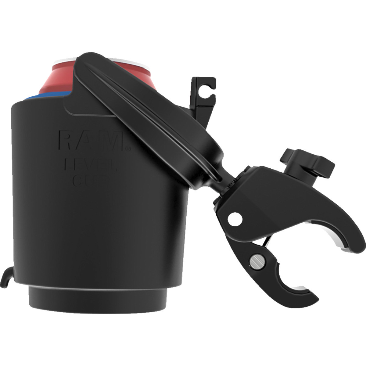 RAM Mounts #RAM-B-132-400 - Tough-Claw™ Mount with Level Cup™ Drink Holder