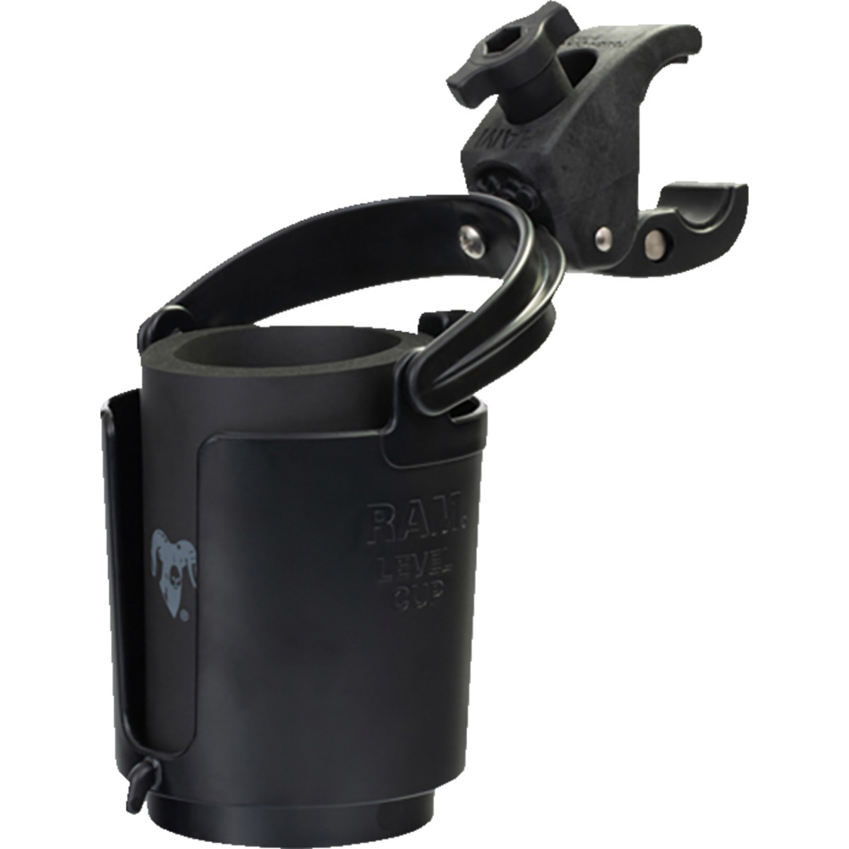 RAM Mounts #RAM-B-132-400 - Tough-Claw™ Mount with Level Cup™ Drink Holder