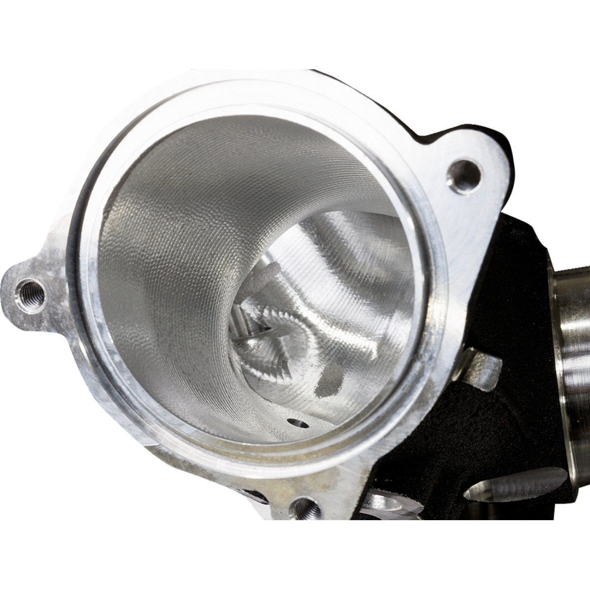 S&S Cycle #160-0276 - CNC-Ported 55 mm Intake Manifold - M8 - 55 mm - Black