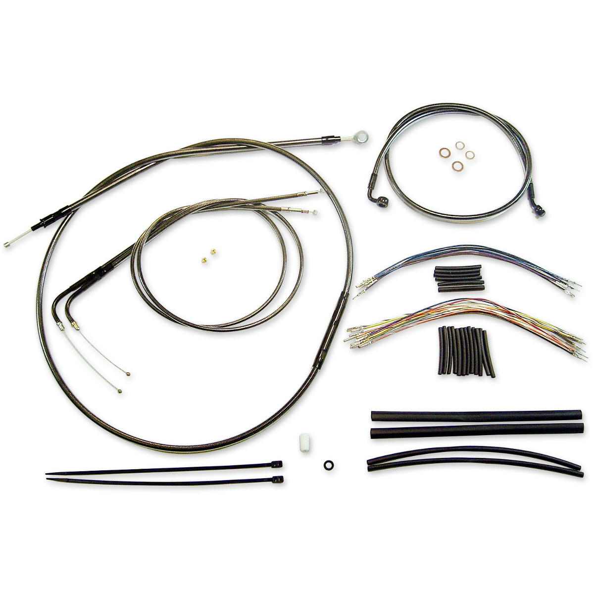 Magnum Shielding #487812 - Black Pearl™ Upper Handlebar Installation Kit - 15"-17" - '16-'17 FXSB