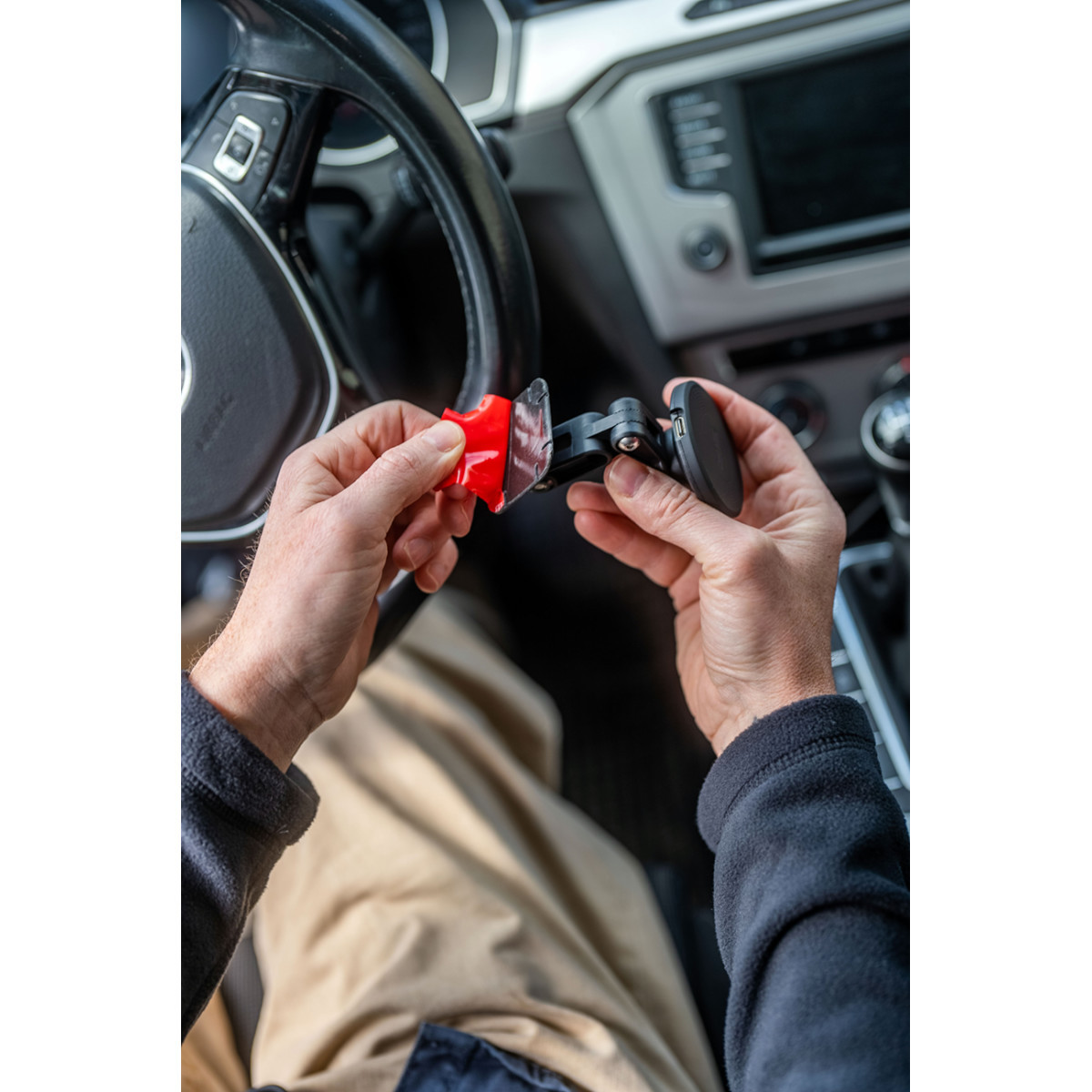 SP Connect #52838 - SPC+ Adhesive Car Charging Mount