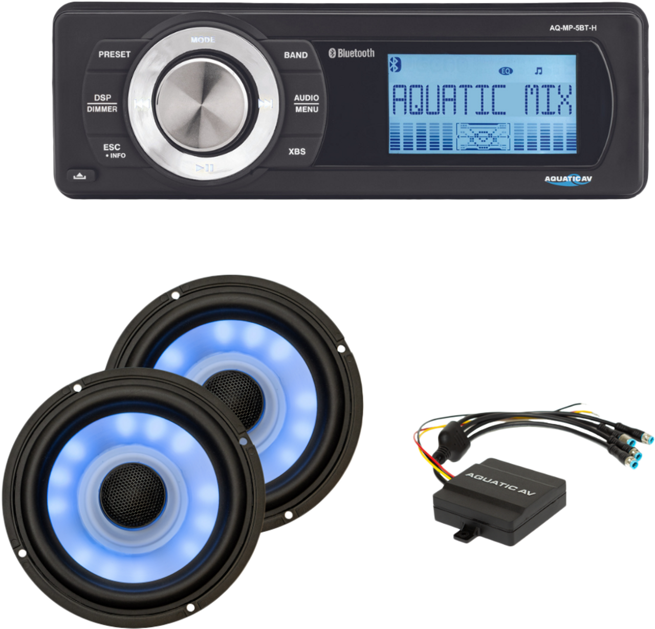 Aquatic AV HK104 - Ultra Rgb And Stereo Kit `98-13 Flt/Flh