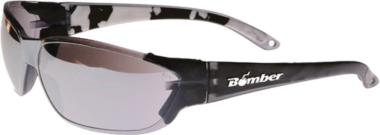 Bomber HF105 - H-Bomb Safety Eyewear Smoke W/Mirror Lens