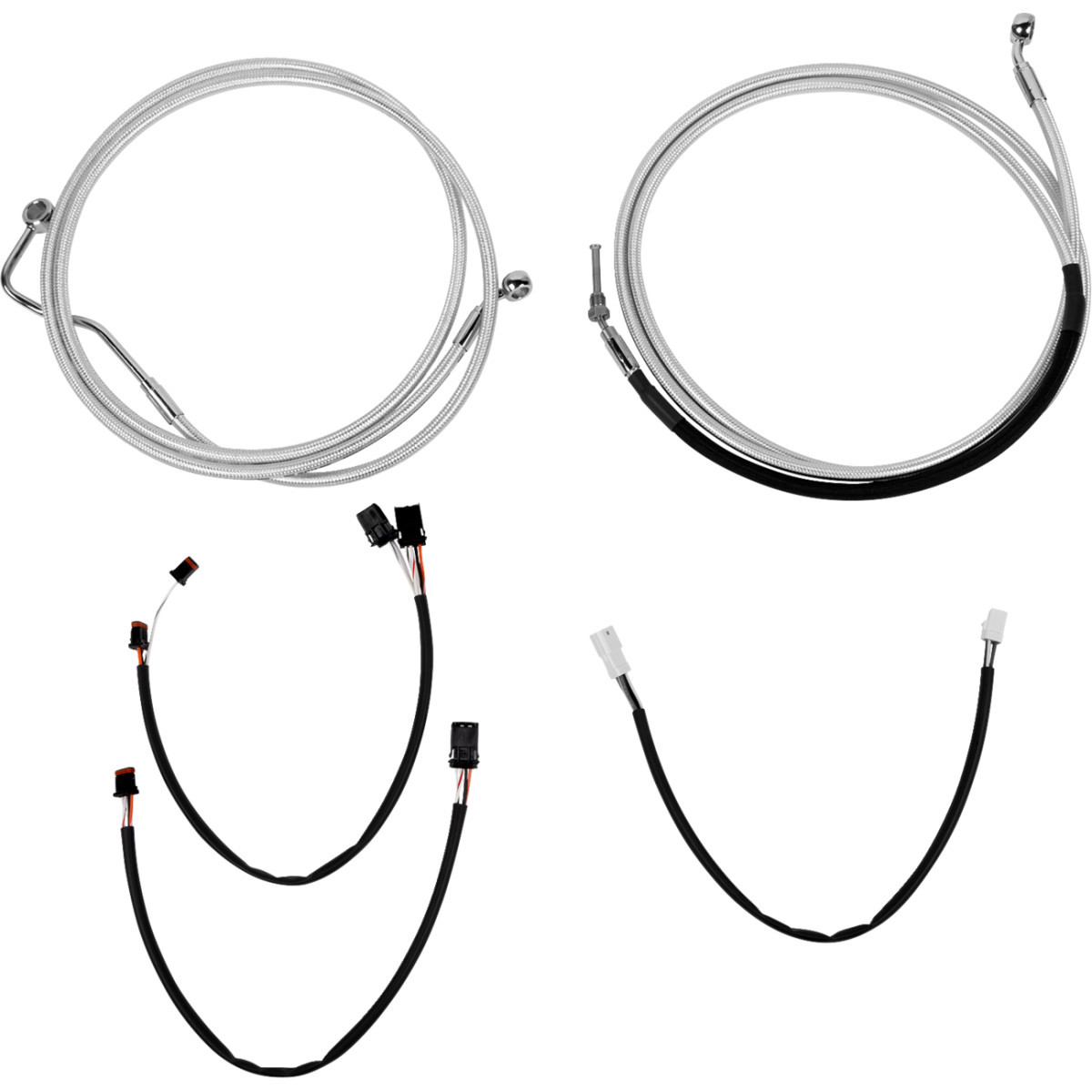 Magnum Shielding #387701 - Sterling Chromite II® Upper Handlebar Installation Kit - 12"-14" - '16 FLH
