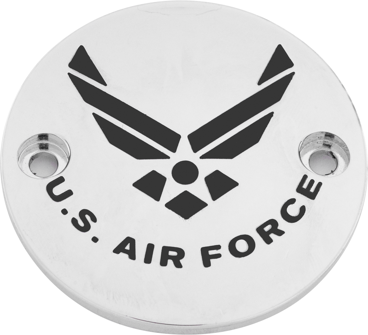 Custom Engraving AIRF04-63 - M8 Timer Cover Air Force Chrome Custom Engraving AIRF04-63 - M8 Timer Cover Air Force Chrome