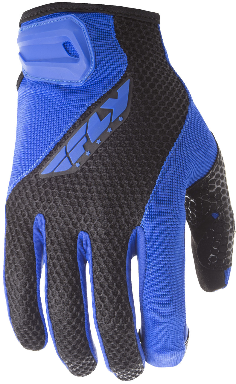 Fly Racing #5884 476-4022~4 - Coolpro Gloves Blue/Black Lg