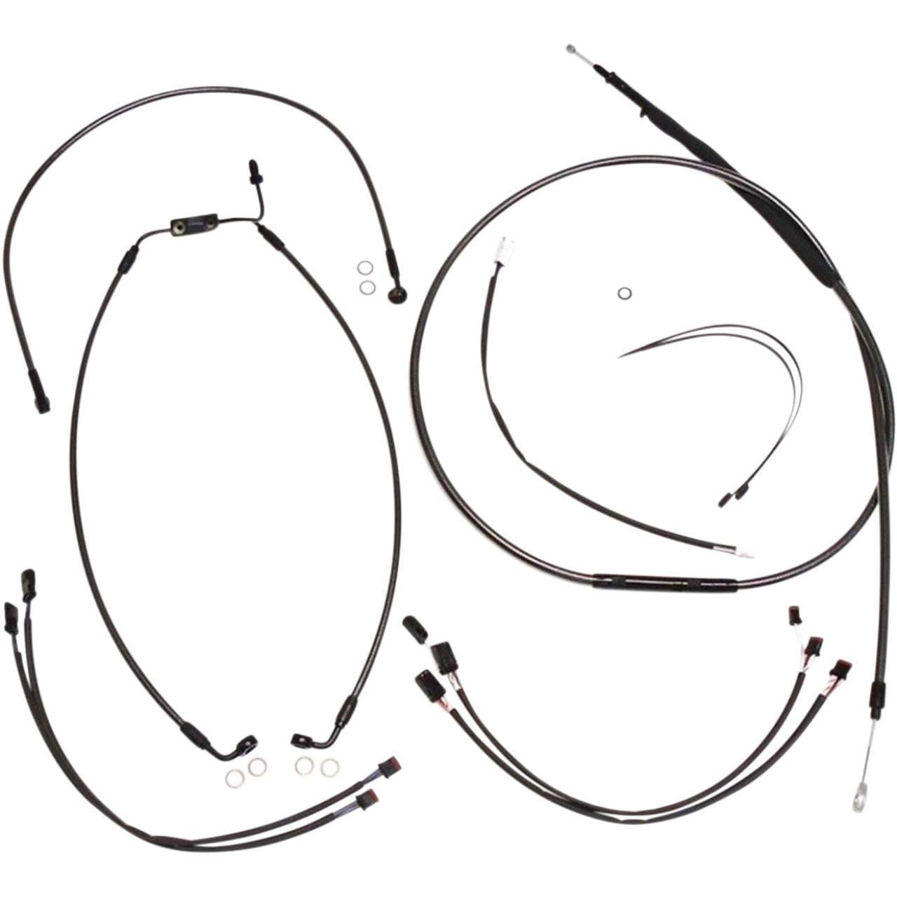 Control Cable Kit - Black Pearl