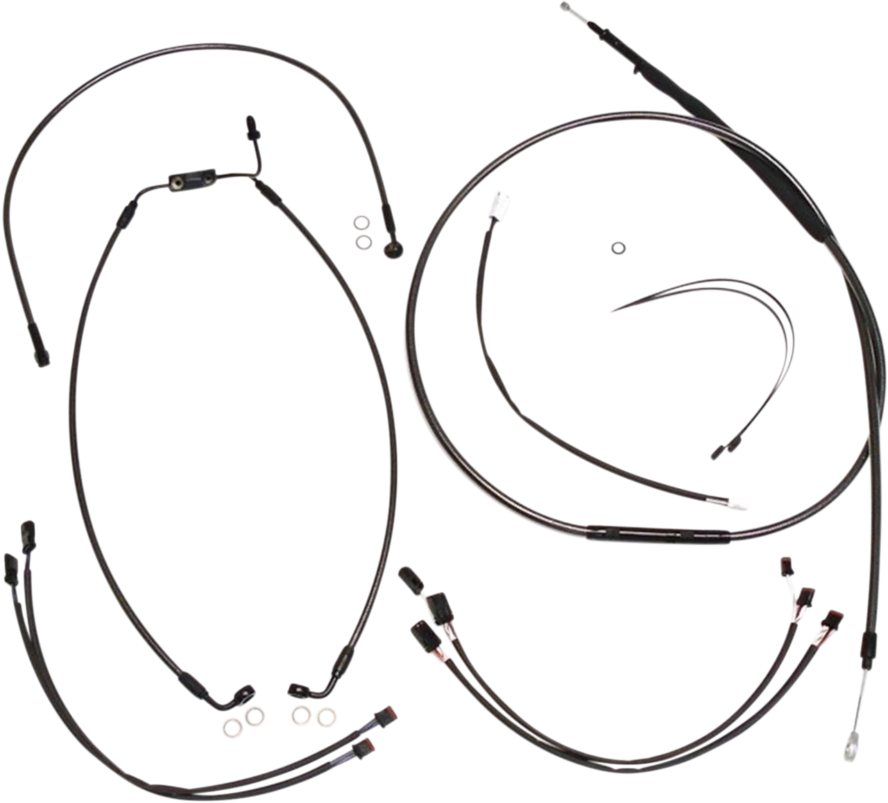 Control Cable Kit - Black Pearl