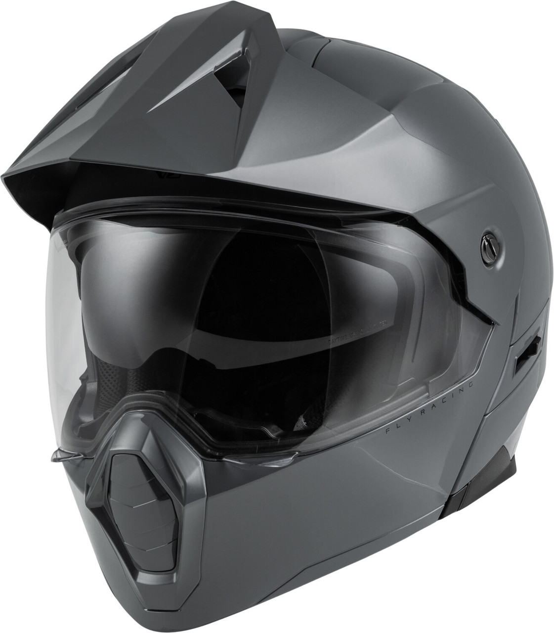 Fly Racing 73-8332LG - Odyssey Adventure Modular Helmet Grey Lg Fly Racing 73-8332LG - Odyssey Adventure Modular Helmet Grey Lg