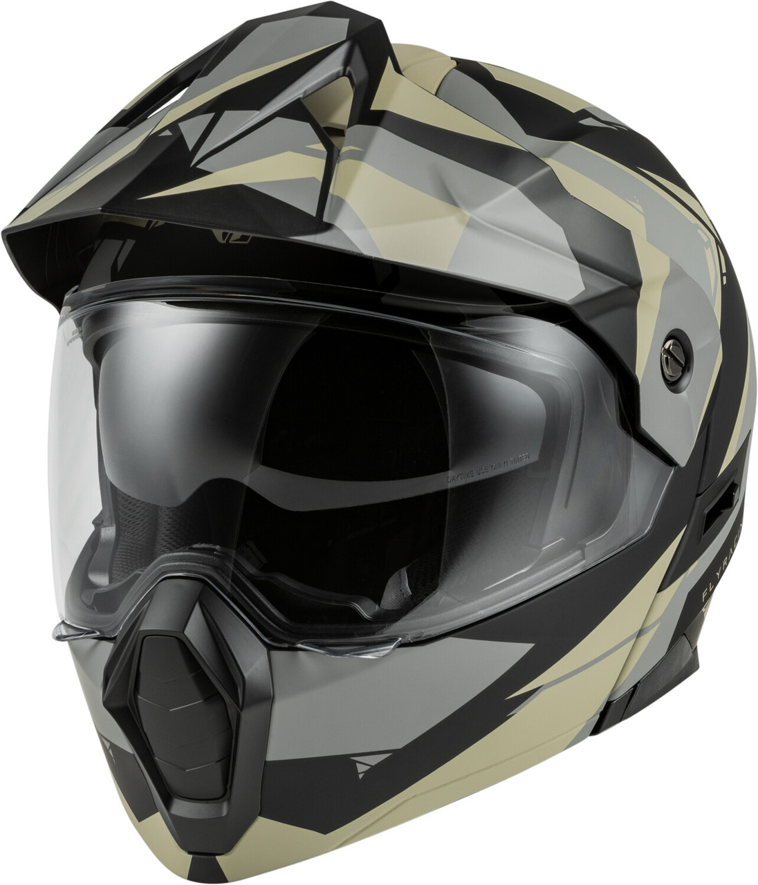 Fly Racing 73-8335M - Odyssey Summit Helmet Matte Tan/Black/Grey Md