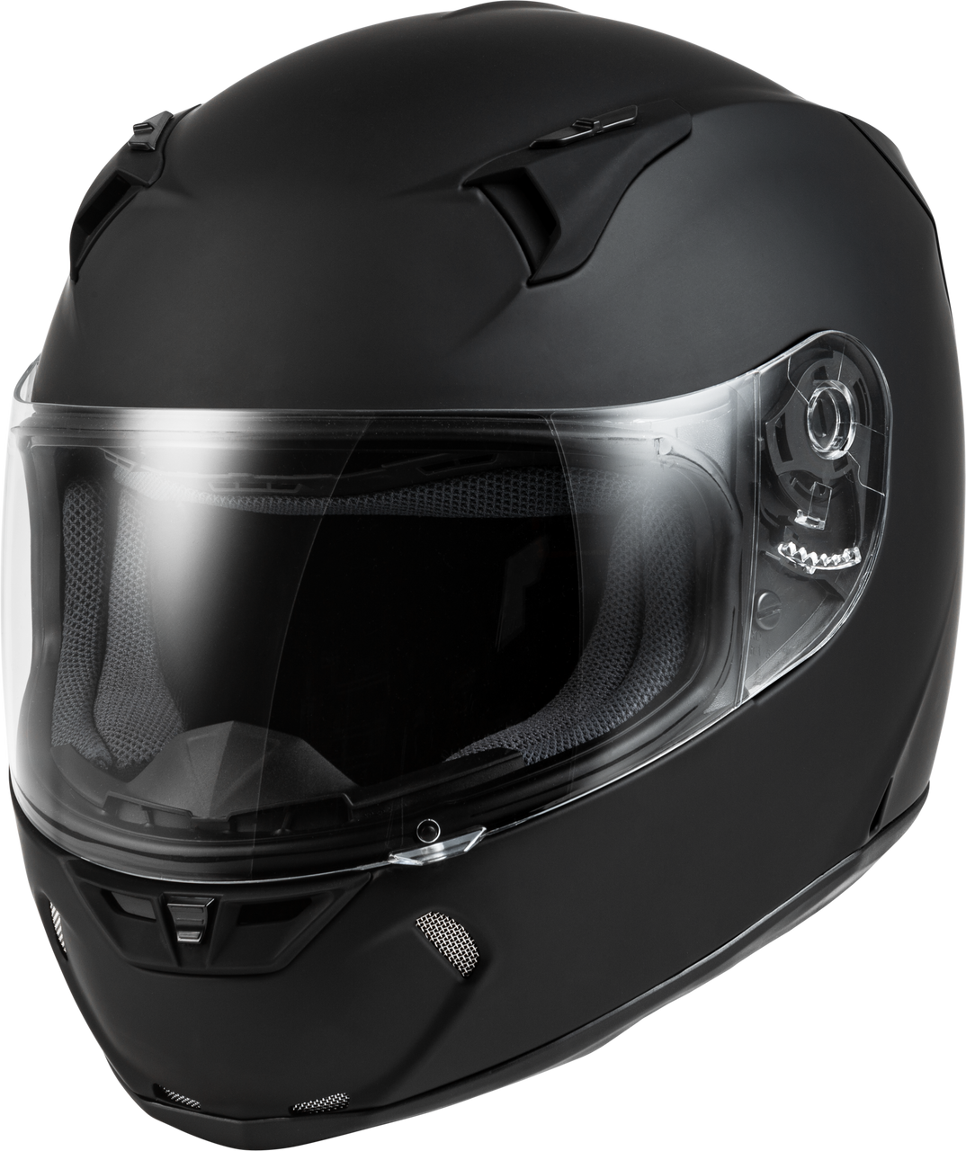Fly Racing 73-8352M - Revolt Solid Helmet Ece Matte Black Md