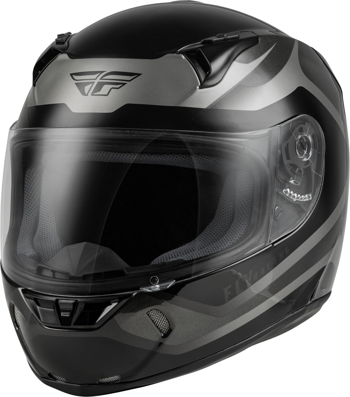 Fly Racing 73-83832X - Revolt Rush Helmet Grey/Black 2x