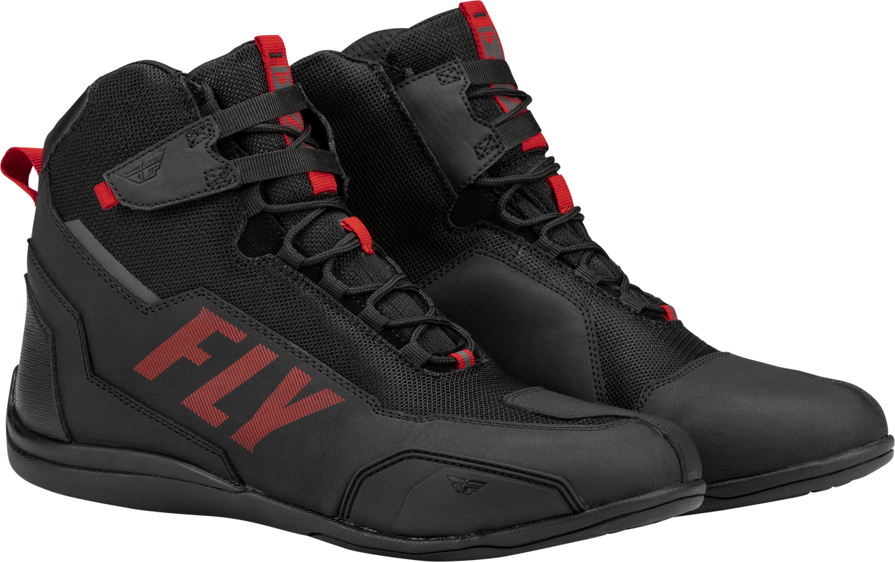 Fly Racing 361-99808 - M21 Riding Shoes Black/Red 08