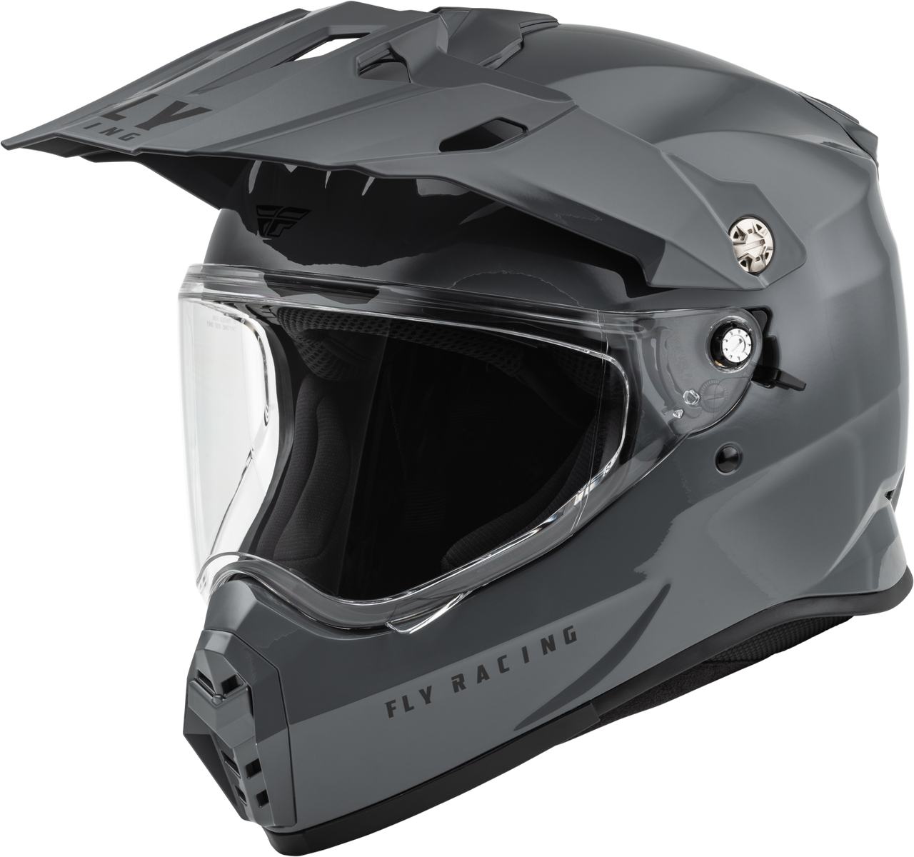 Fly Racing 73-7020XS - Trekker Solid Helmet Grey Xs