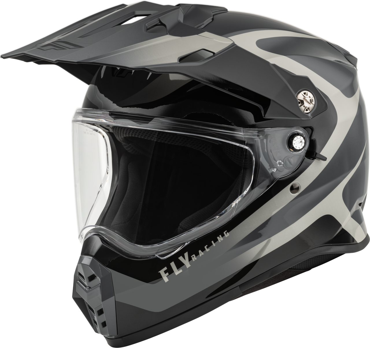 Fly Racing 73-7023XS - Trekker Pulse Helmet Black/Grey Xs