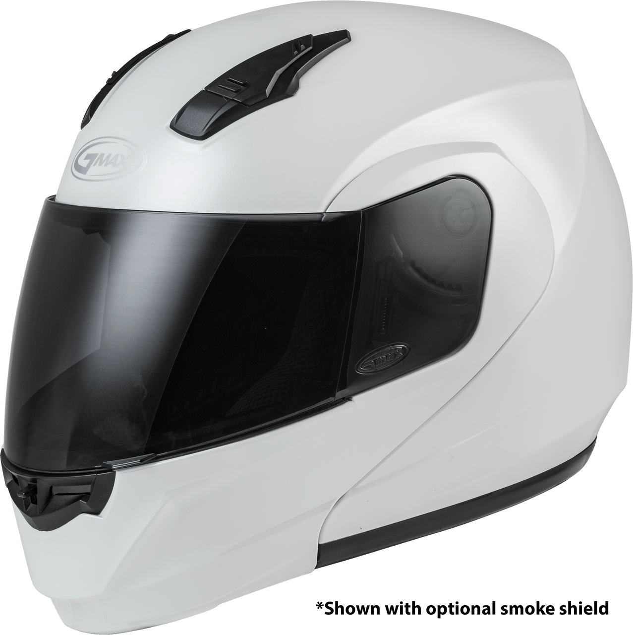 Gmax G104089 - Md-04 Modular Helmet Pearl White 3x