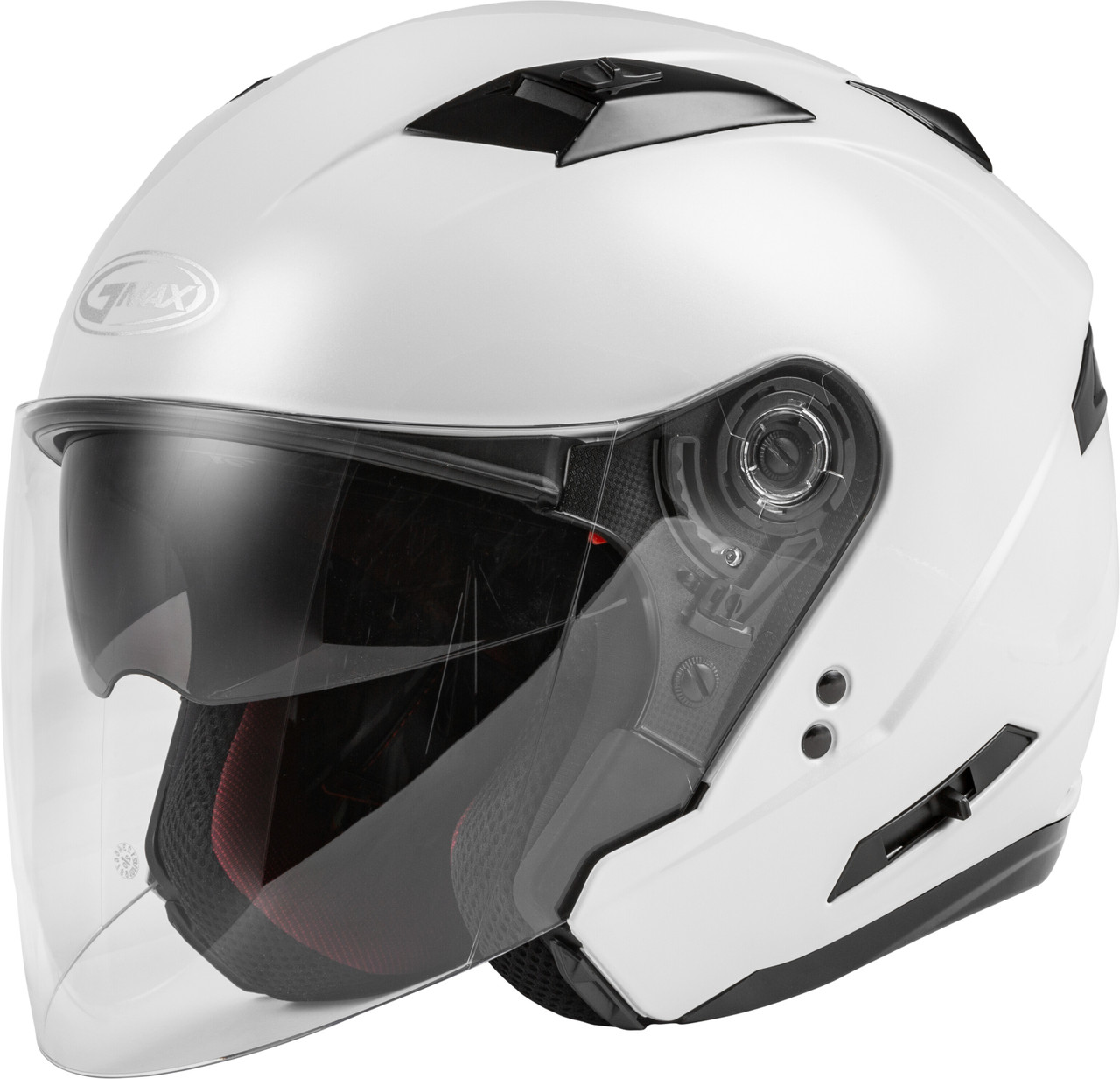 Gmax O1770088 - Of-77 Open-Face Helmet Pearl White 2x Gmax O1770088 - Of-77 Open-Face Helmet Pearl White 2x