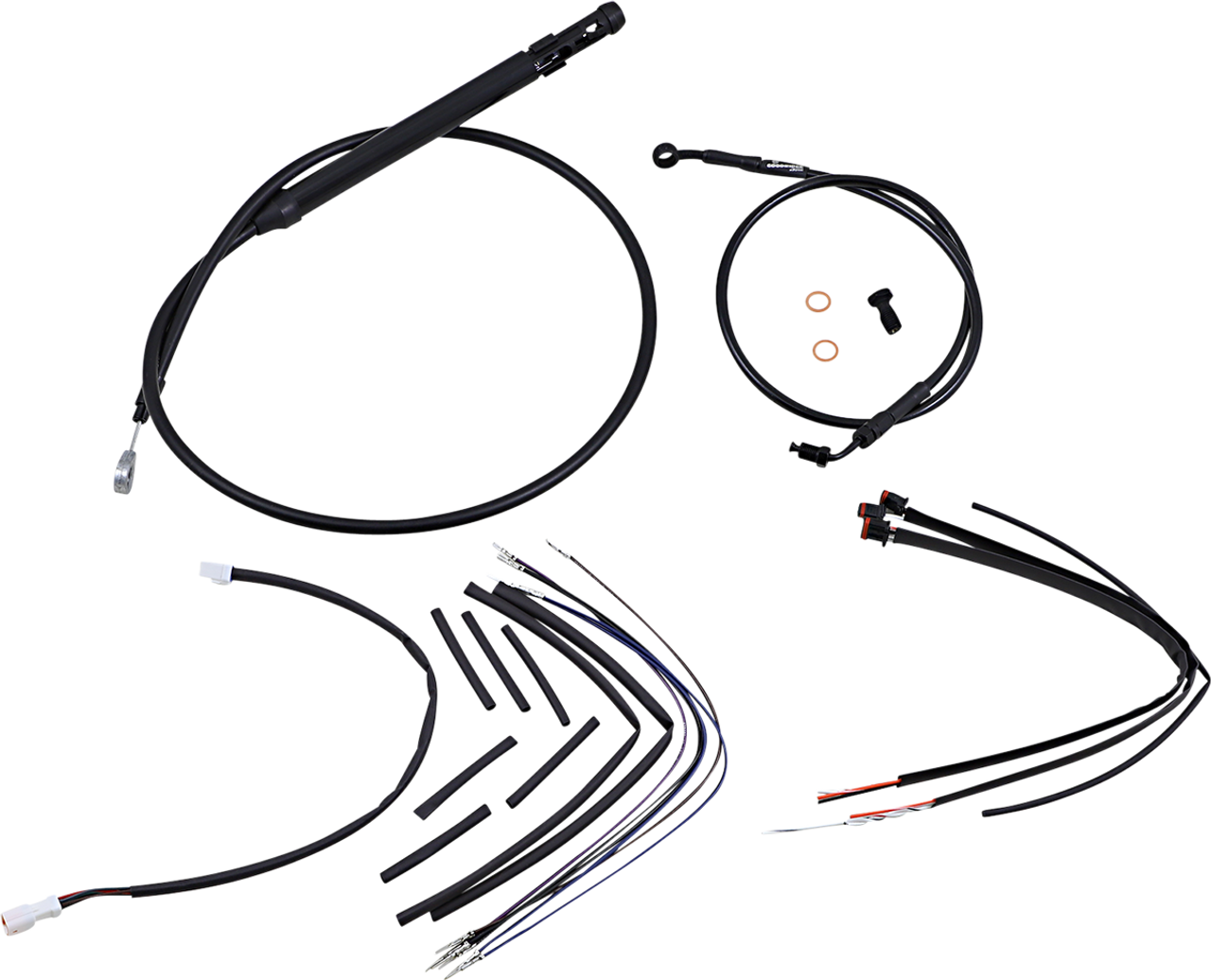 Control Kit - 16" Ape Hanger Handlebars