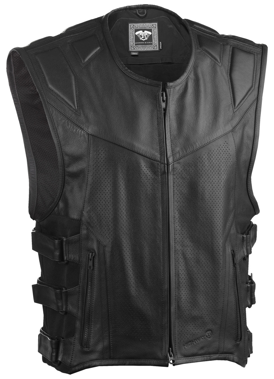 Highway 21 #6049 489-1080~7 - Blockade Vest Black 3x