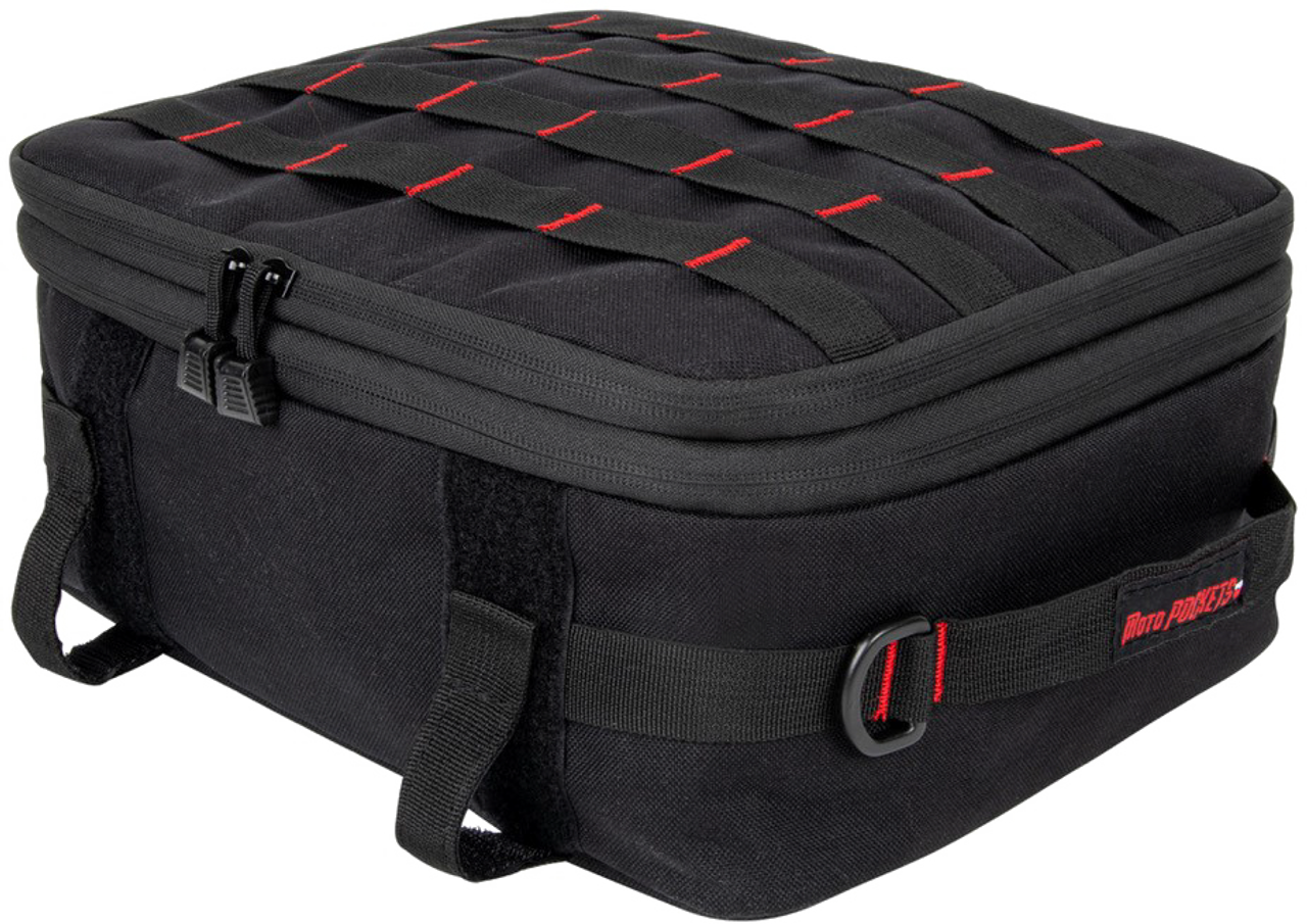 Moto Pockets 10022 - Top Box Bag Black 12"X10"X4.5"