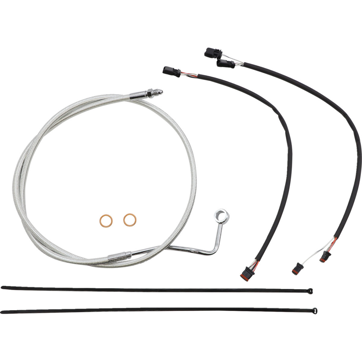 Magnum Shielding #387983 - Sterling Chromite II® Designer Handlebar Installation Kit - 18"-20" - '21-'23 FLTR