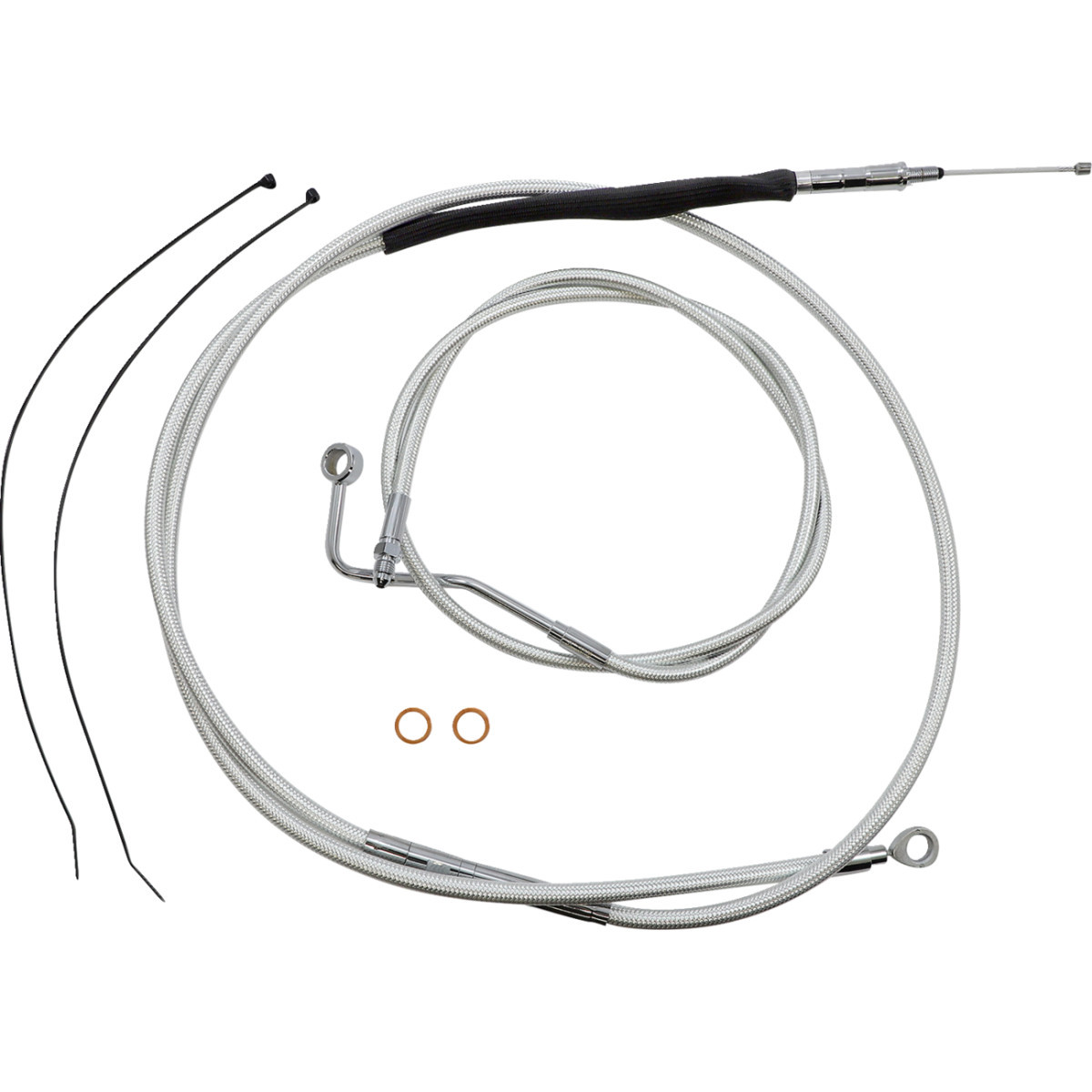 Magnum Shielding #387991 - Sterling Chromite II® Designer Handlebar Installation Kit - 12"-14" - '21-'22 FLHR