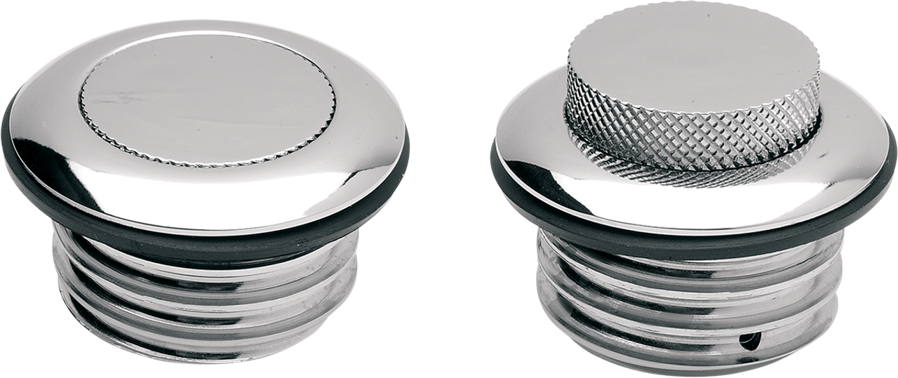 Drag Specialties Gas Cap - Vented Pop-Up - Chrome