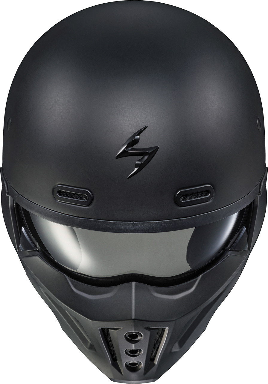 Scorpion Exo COX-0105 - Covert X Open-Face Helmet Matte Black Lg