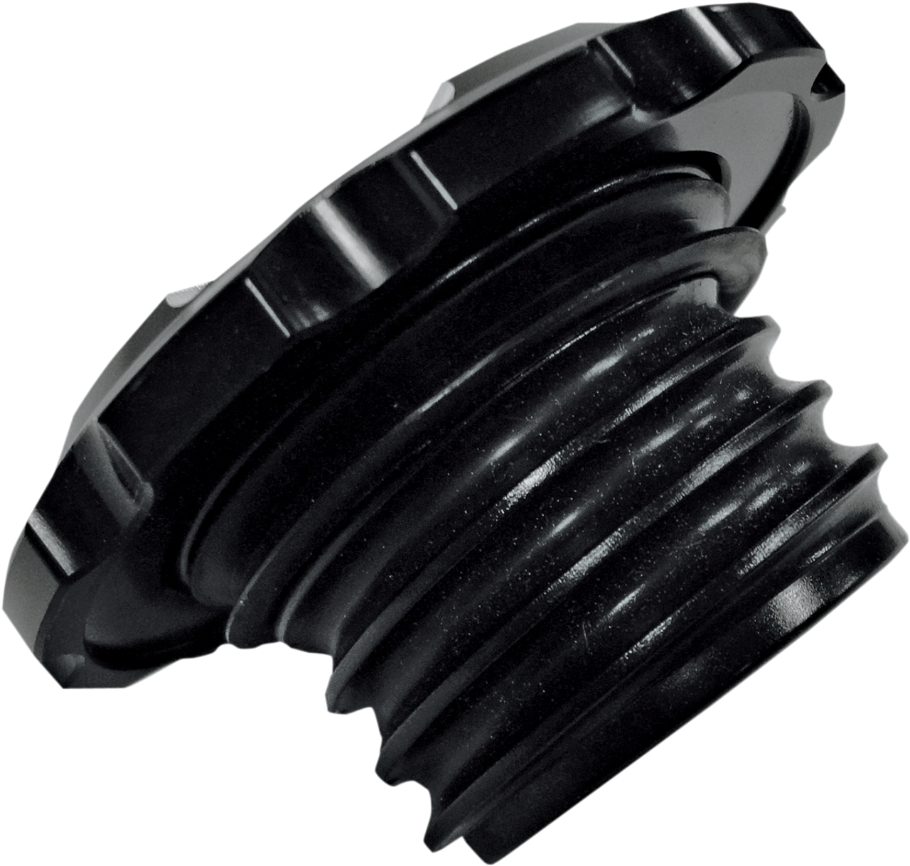 Techno Gas Cap - Black