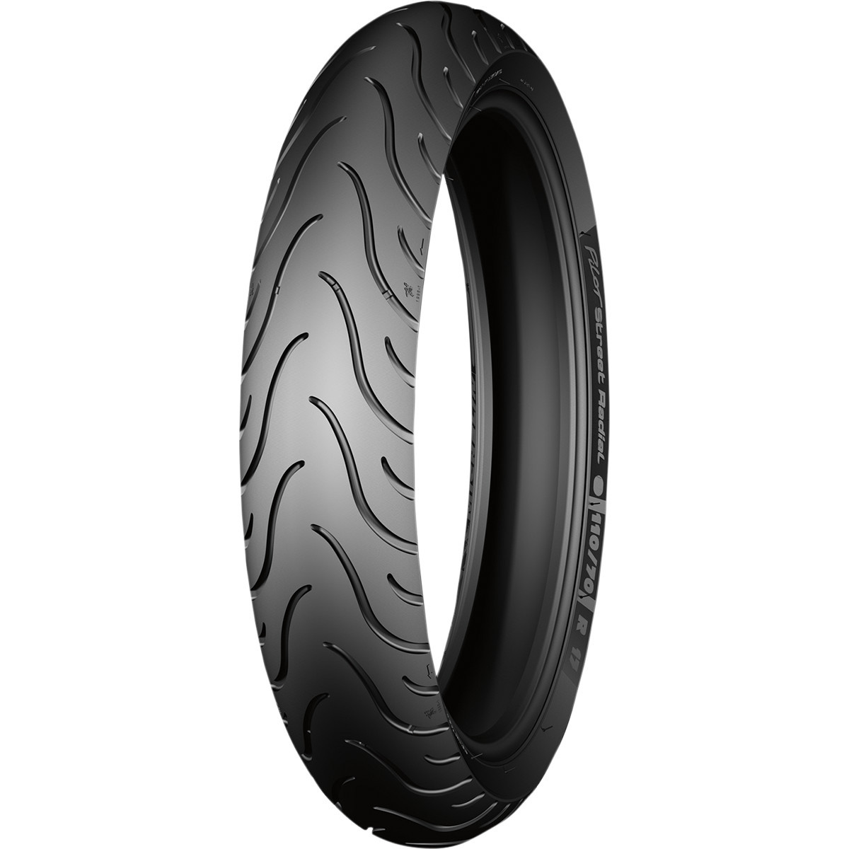 Michelin #23127 - Tire - Pilot Street Radial - Front - 110/70R17 - 54H