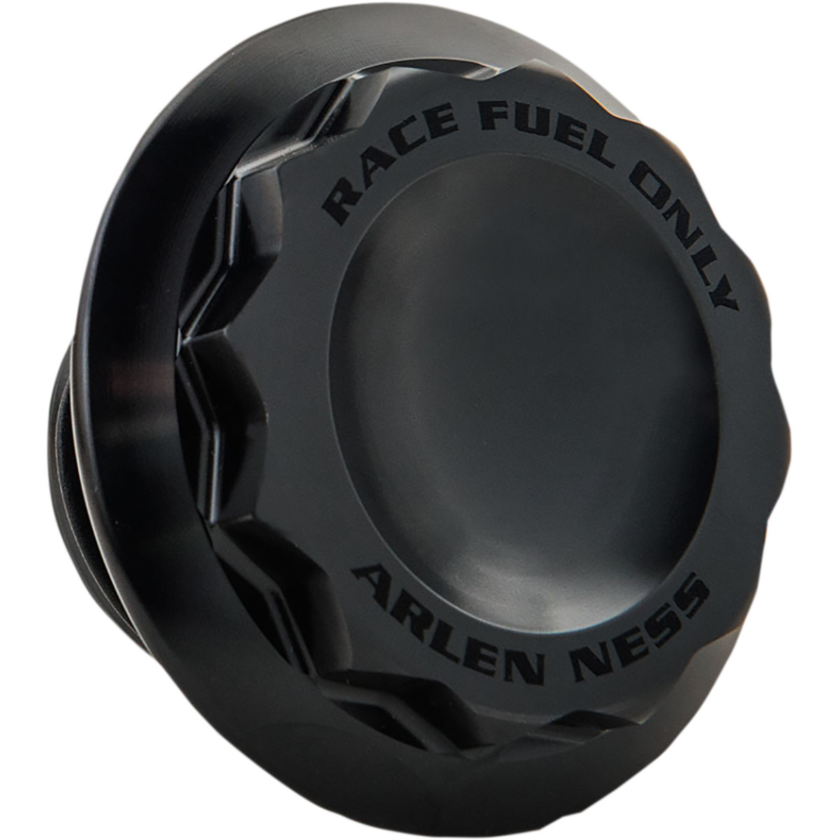Arlen Ness #701-010 - Vented Gas Cap - 12 Point - Black