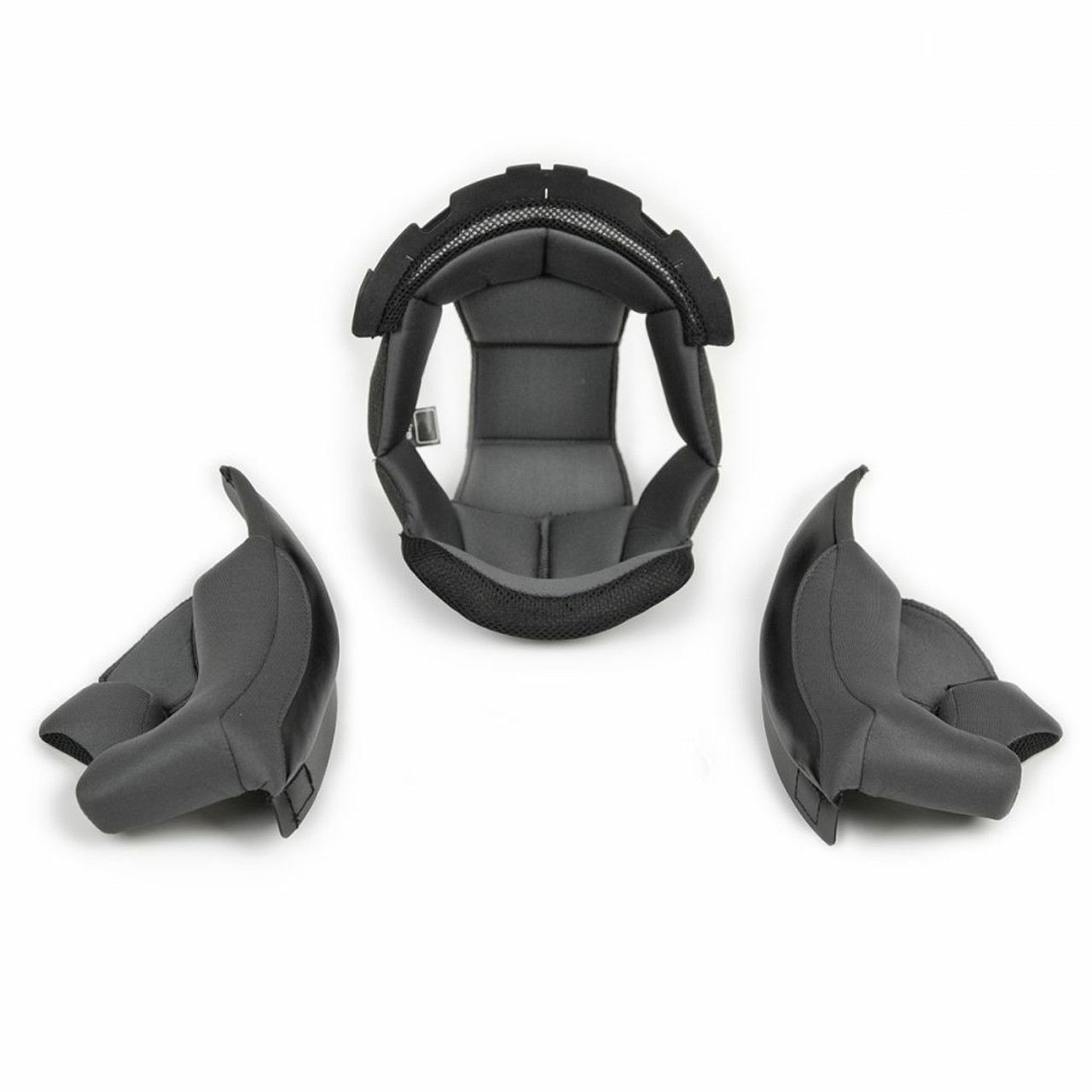 Scorpion Exo 32-610-03 - Exo-R320 Kwikwick 2 Grey Snaps Liner/Cheek Pad Kit Sm