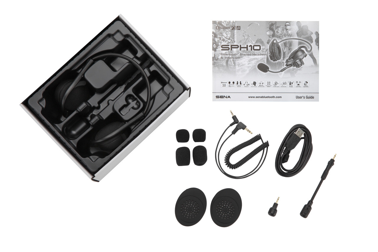 Sena #SPH10-10 - Sph10 Bluetooth Stereo Headset & Intercom Single Pack