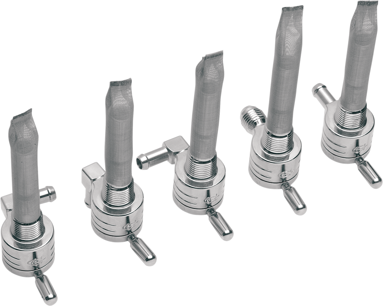 Backward Petcock - Chrome - 3/8" NPT