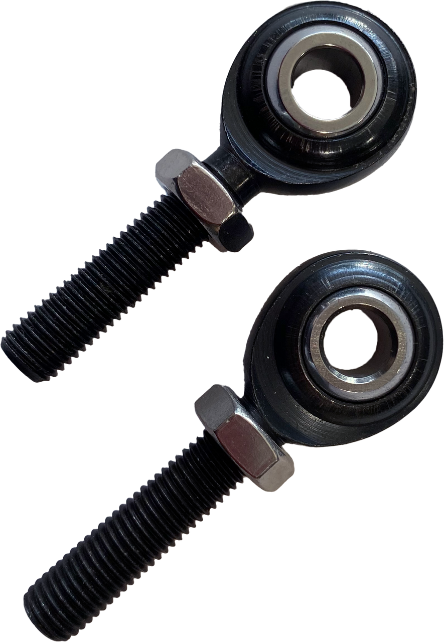 Santoro Fabworx SF30035 - Black Rod Ends Pr. 1-Lh  1 -Rh